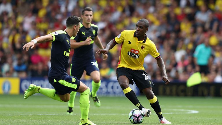 Odion Ighalo stayed at Watford over the summer