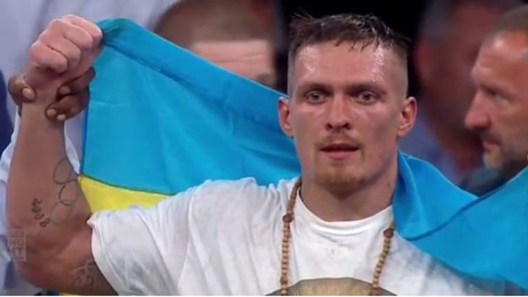 Oleksandr Usyk is a world champion after just 10 fights