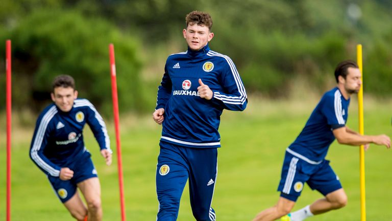 Burke is part of the Scotland squad for the trip to Malta