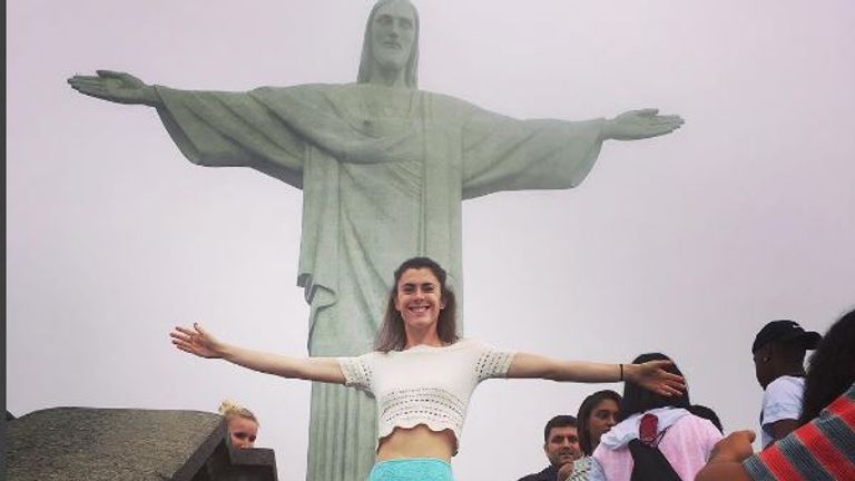 Olivia Breen took time out on her busy schedule to check out Rio 