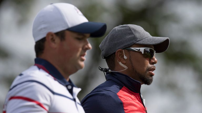 Reed has enjoyed working with Tiger Woods during practice