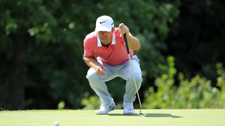 Casey is just one off the lead after his 66