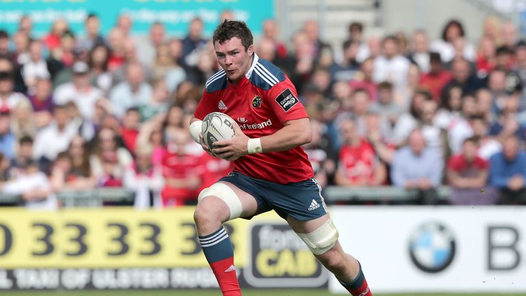 Guinness PRO12, Kingspan Stadium, Belfast 9/5/2015.Ulster vs Munster.Munster's Peter O'Mahony.Mandatory Credit ..INPHO/Morgan Treacy