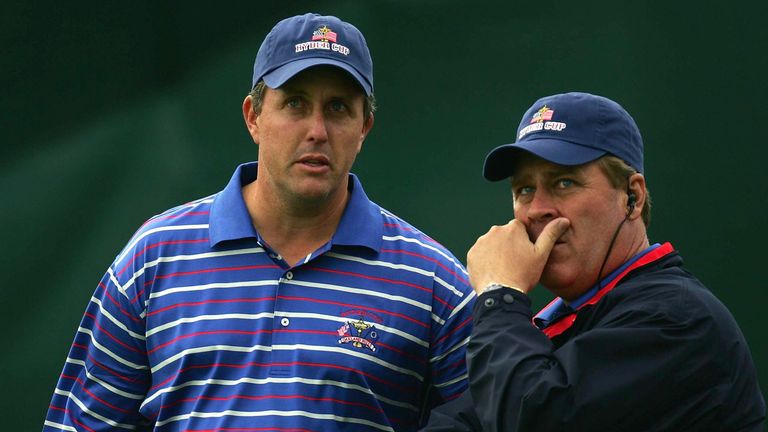 Mickelson believes Hal Sutton put the US team in a "position to fail" in 2004
