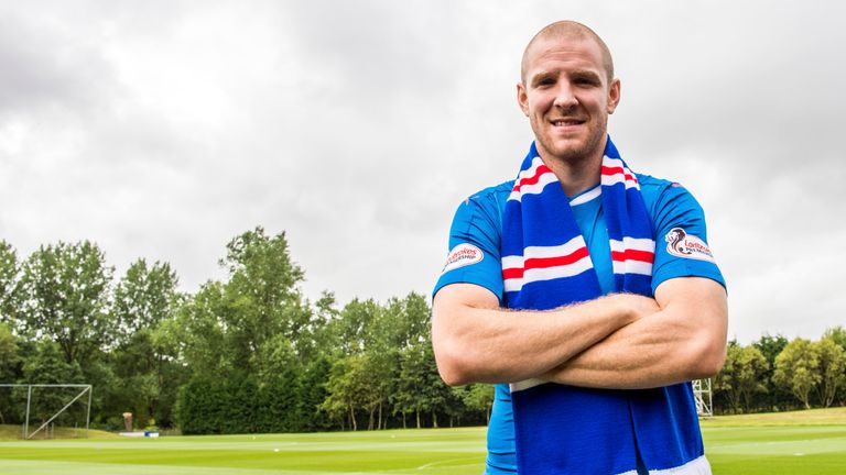 Philippe Senderos says he knows expectations are high at Rangers