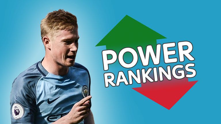 Power Rankings: Kevin De Bruyne