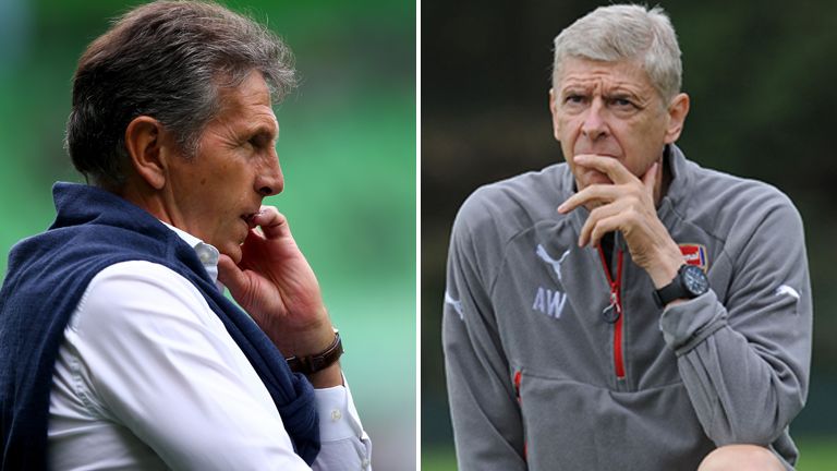 Claude Puel thrilled to be going up against Arsene Wenger