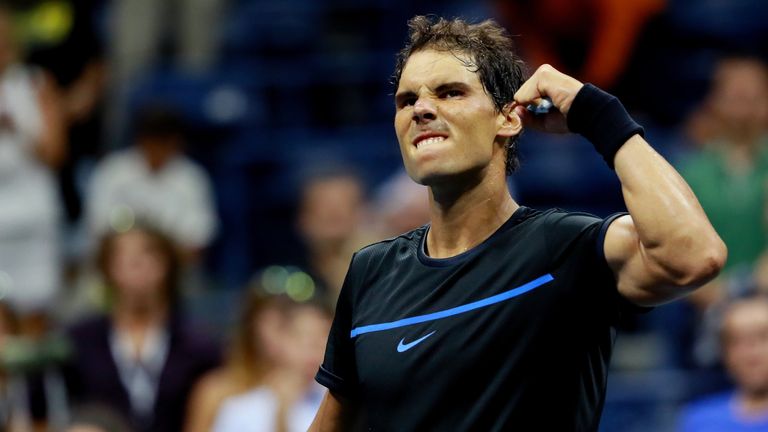Rafael Nadal beat Andreas Seppi in the second round of the US Open 