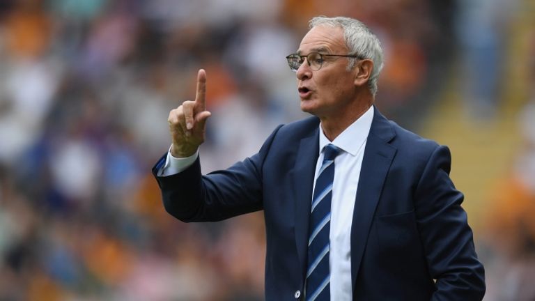 Claudio Ranieri, manager del Leicester campione d'Inghilterra in carica (foto Getty)