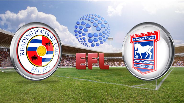 Reading v Ipswich badges graphic