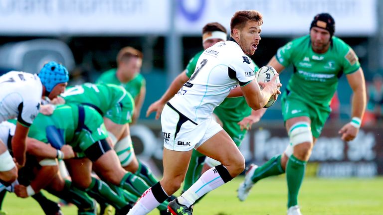 Rhys Webb put in a man of the match display for Ospreys
