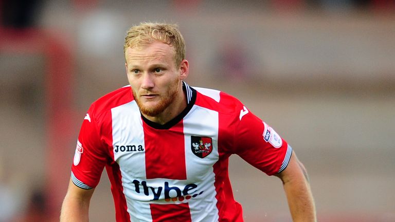 Robbie Simpson of Exeter City