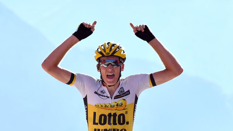 Robert Gesink, Vuelta a Espana, stage 14