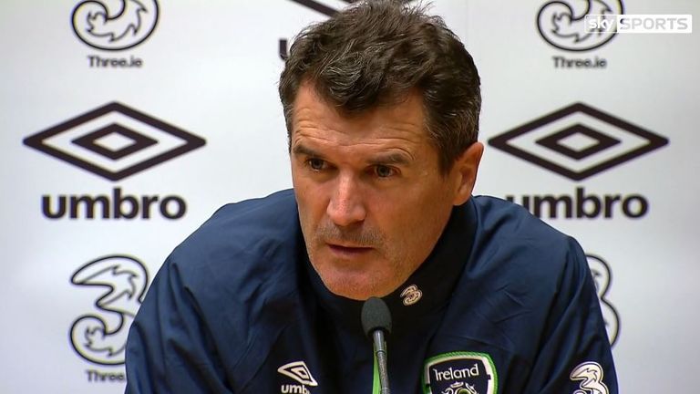 Roy Keane tells a reporter to "do his homework" after being quizzed about James McCarthy's future at Everton