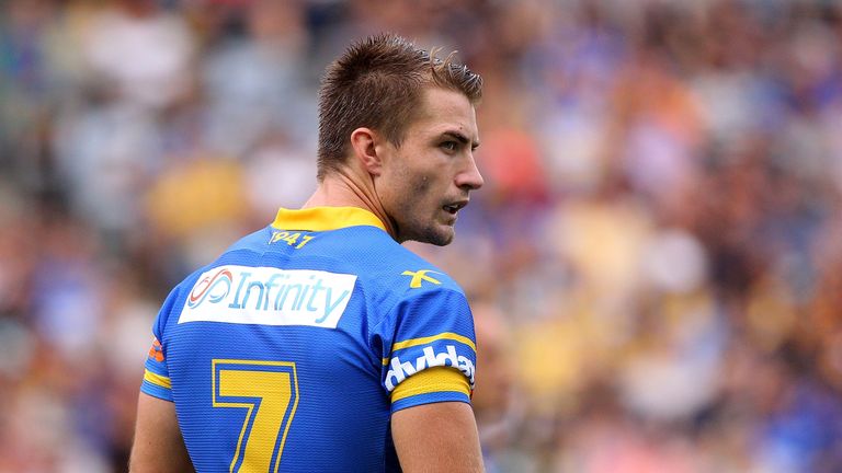 New Zealand Warriors stand-off Kieran Foran, pictured in action for Parramatta in 2016