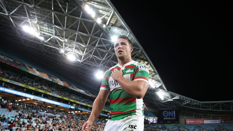 Rabbitohs forward Sam Burgess