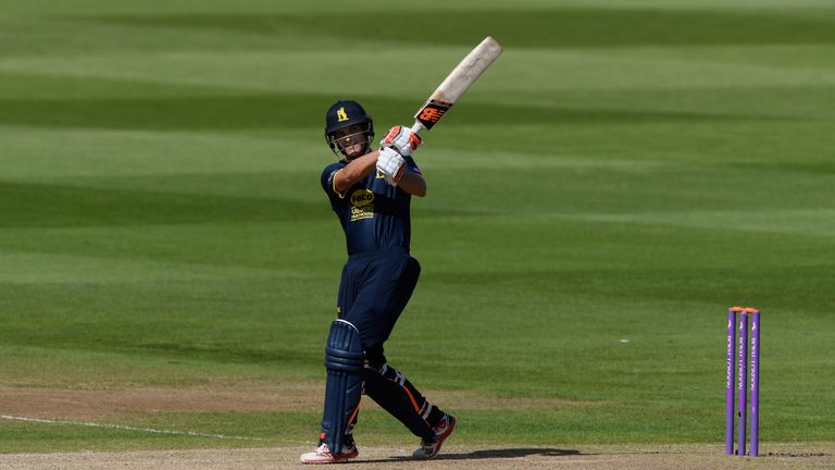 Sam Hain was been in excellent form for Warwickshire in the Royal London One-Day Cup