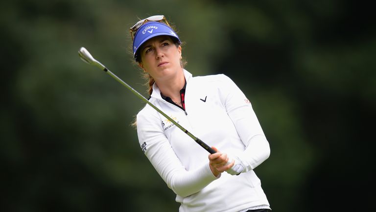 Germany's Sandra Gal fell short on home soil