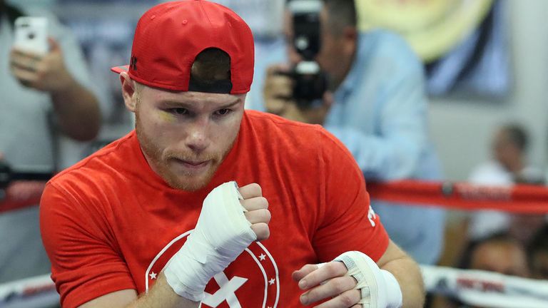 Saul Alvarez (Pic Tom Hogan)