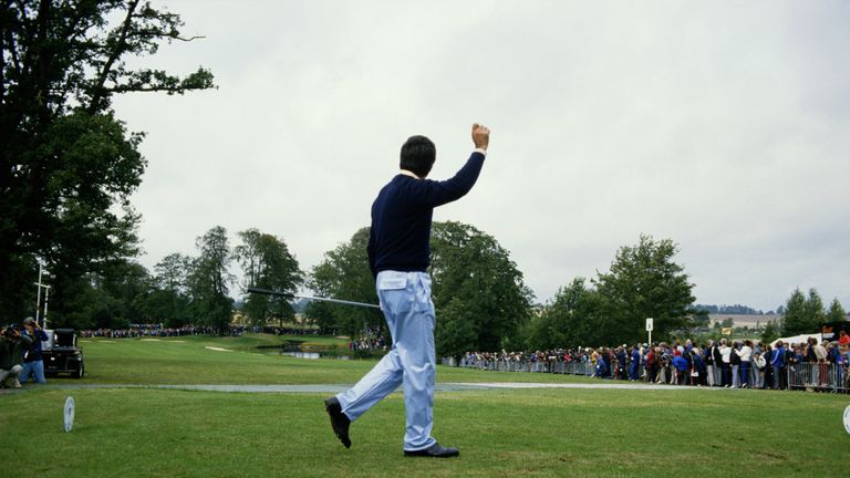 Driving the green and consequently the match, Seve helped Europe to their first victory in the Ryder Cup since 1957