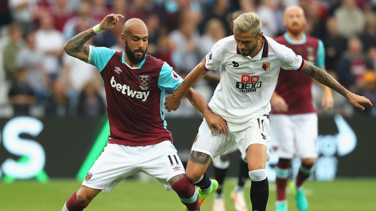 Simone Zaza struggled to make an impact on his West Ham debut