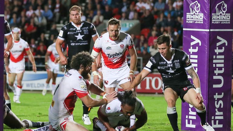 Atelea Vea scored a brace against Hull FC 