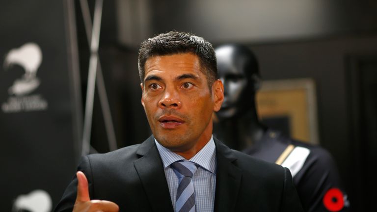 AUCKLAND, NEW ZEALAND - MARCH 27:  Kiwis Rugby League coach Stephen Kearney during a New Zealand Kiwis press conference at NZRL House on March 27, 2015 in 