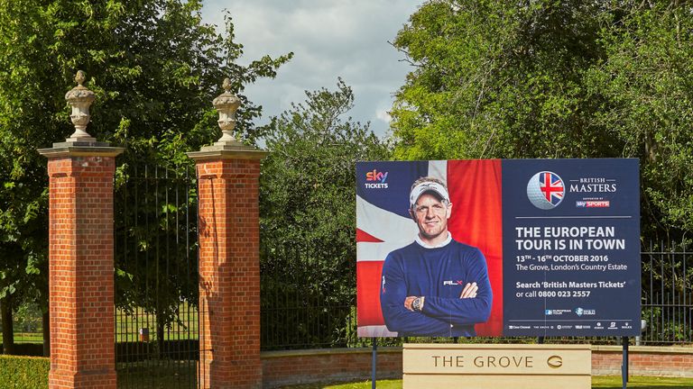 The Grove, venue for the British Masters supported by Sky Sports