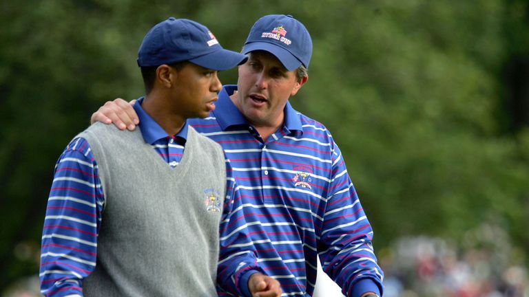 Mickelson and Woods were given only two days' notice that they would partner each other in Detroit