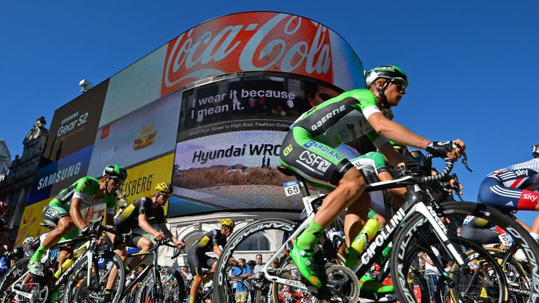 Tour of Britain, stage eight, generic, London