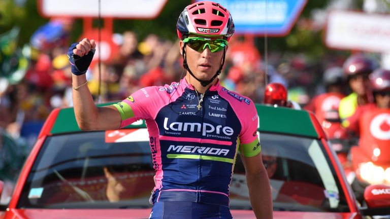 Valerio Conti, Vuelta a Espana, stage 13