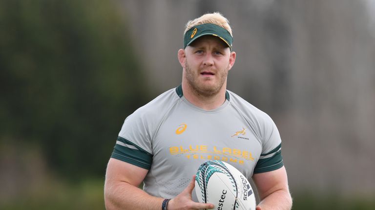 Vincent Koch will start for the Springboks in Christchurch
