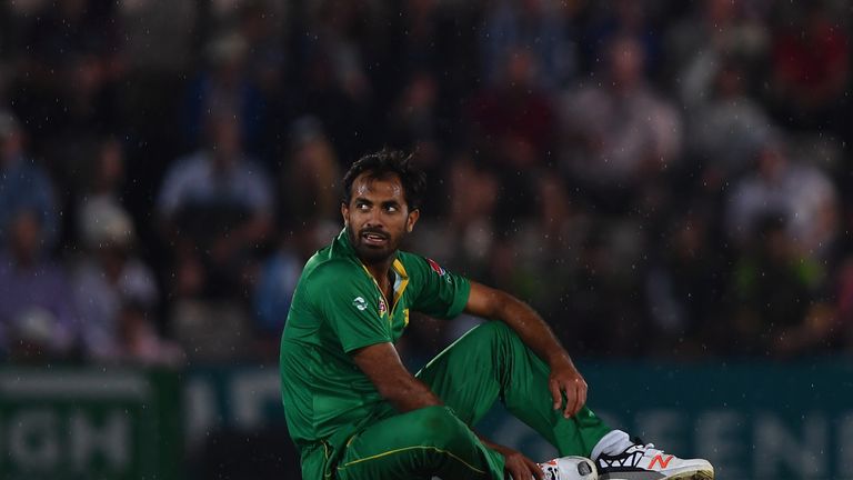 Wahab Riaz: conceded 110 runs at Trent Bridge off 10 overs