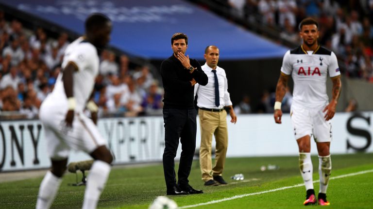 Mauricio Pochettino says his Tottenham players are still adjusting to the new season after a demanding summer