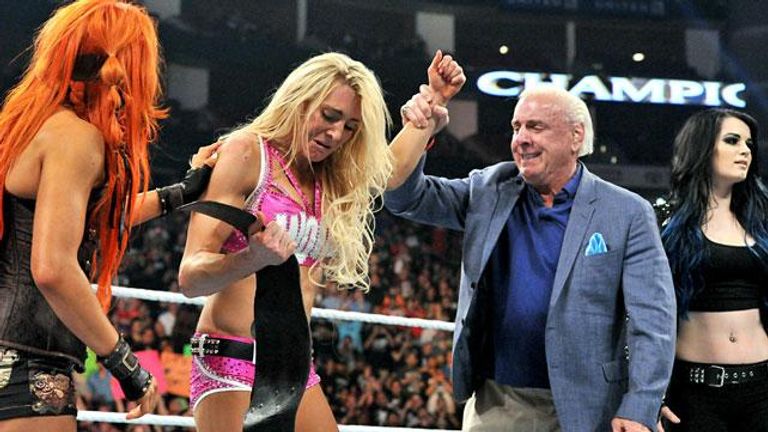 WWE Night of Champions 2015 - Charlotte wins Divas Title