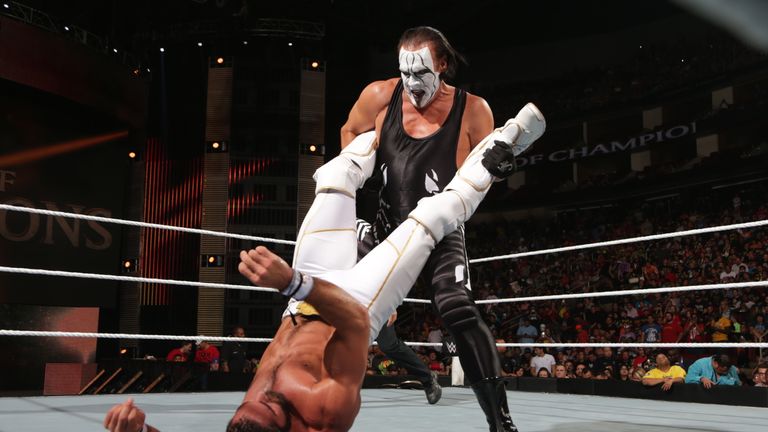 WWE Night of Champions 2015 - Seth Rollins v Sting