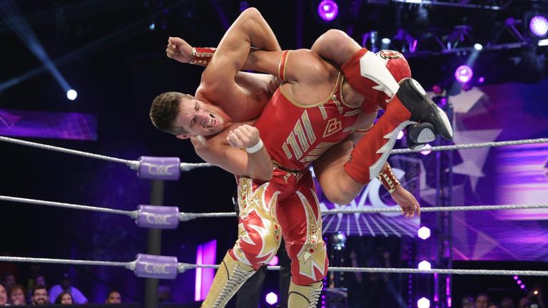 WWE Cruiserweight Classic - Zack Sabre, Jr v Gran Metalik