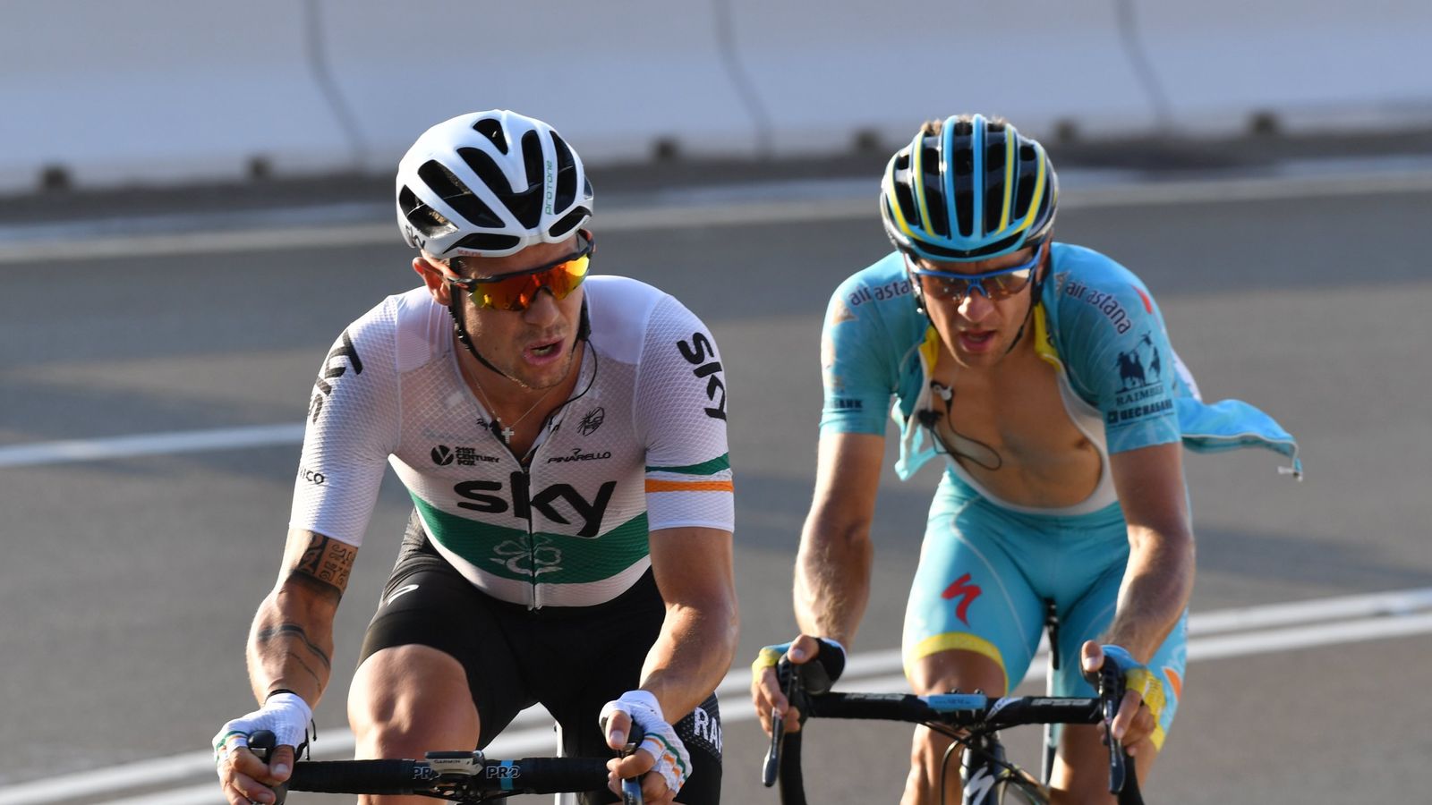 Nicolas Roche Com Roche second on queen stage | Cycling News | Sky Sports