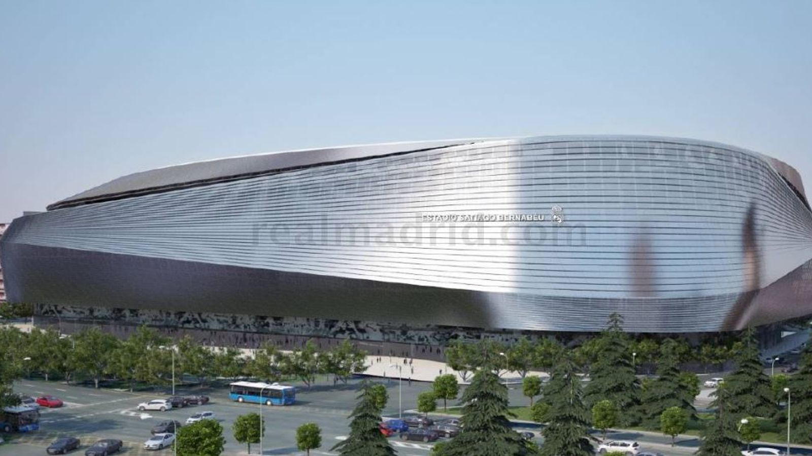 Real Madrid set for £360m roof after agreement to remodel Santiago ...