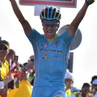 Tanel Kangert is poised to win the 2016 Abu Dhabi Tour