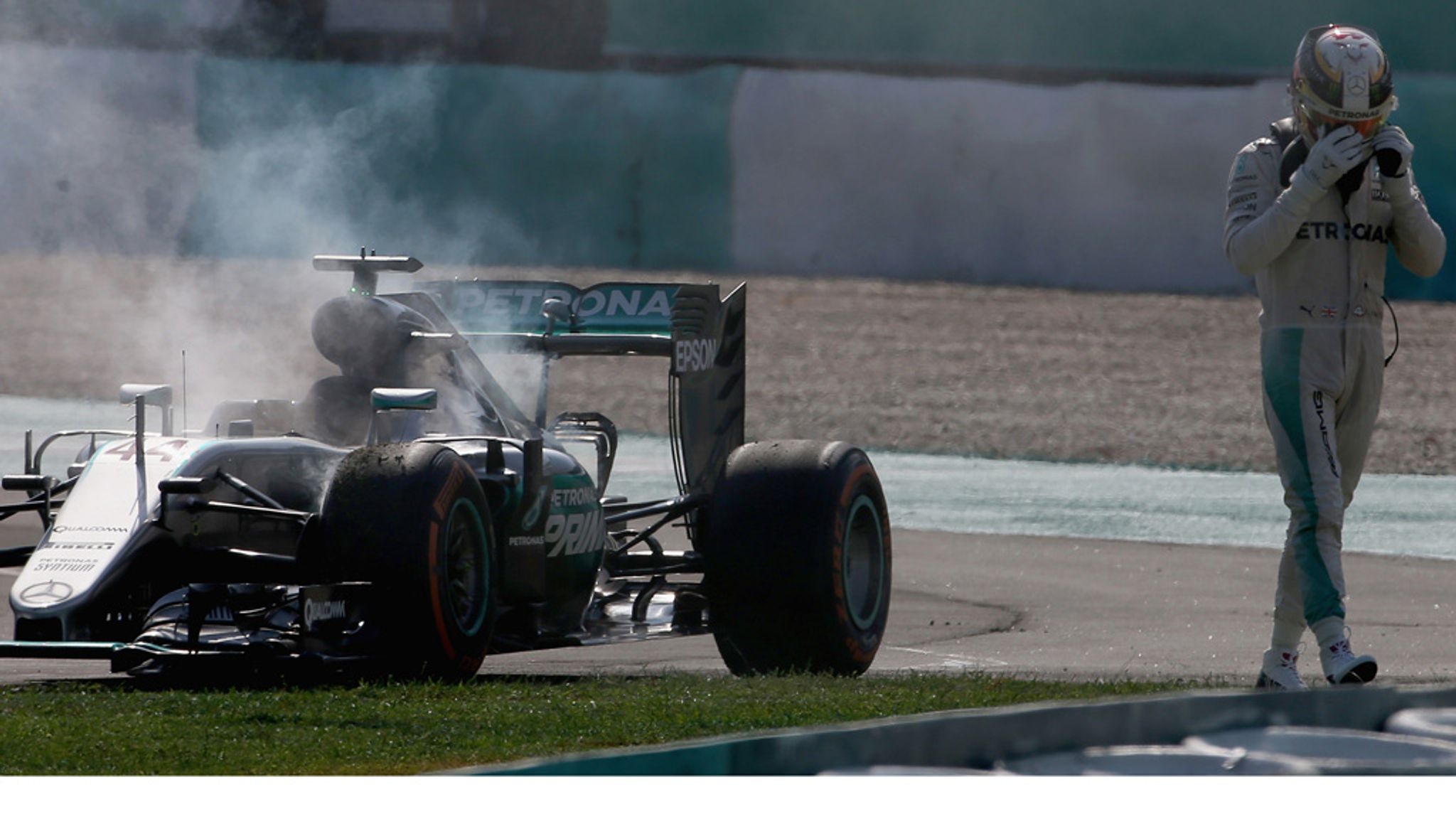 Lewis Hamilton Malaysia Gp Engine Blow Up Traced To Faulty Bearing F1 News