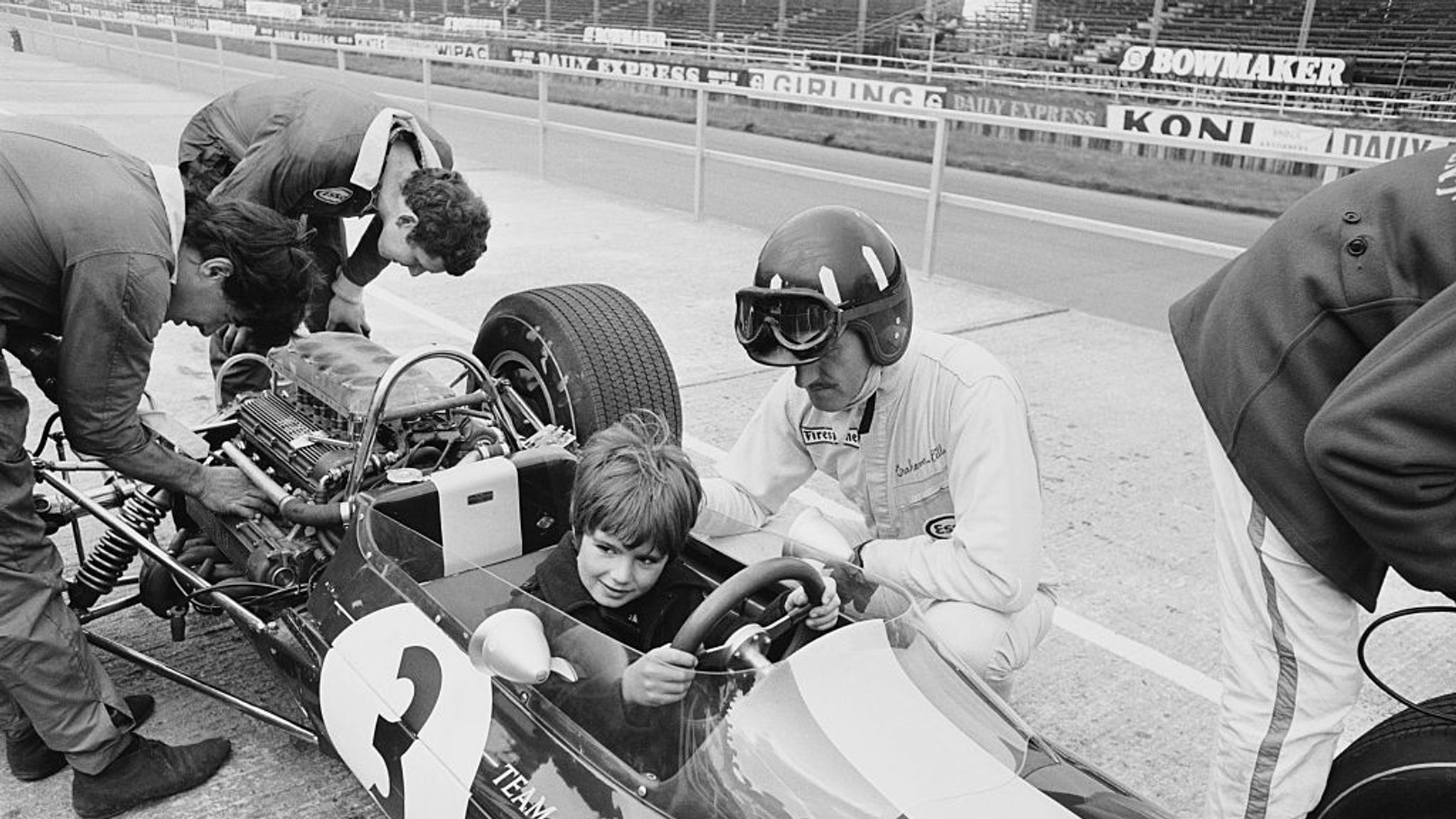 Graham Hill's F1 trophies are going under the hammer