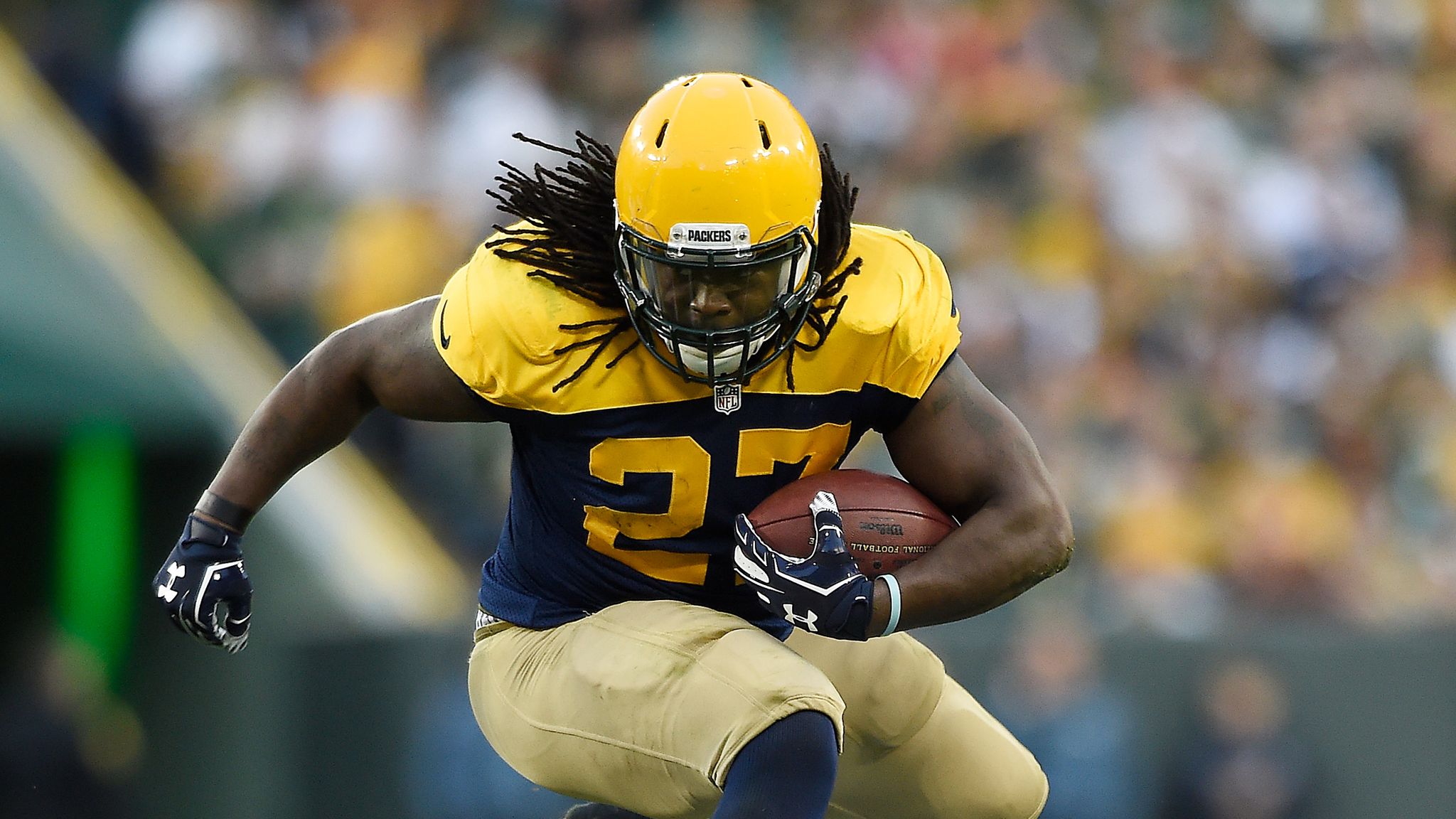Green Bay Packers running back Eddie Lacy placed on injured