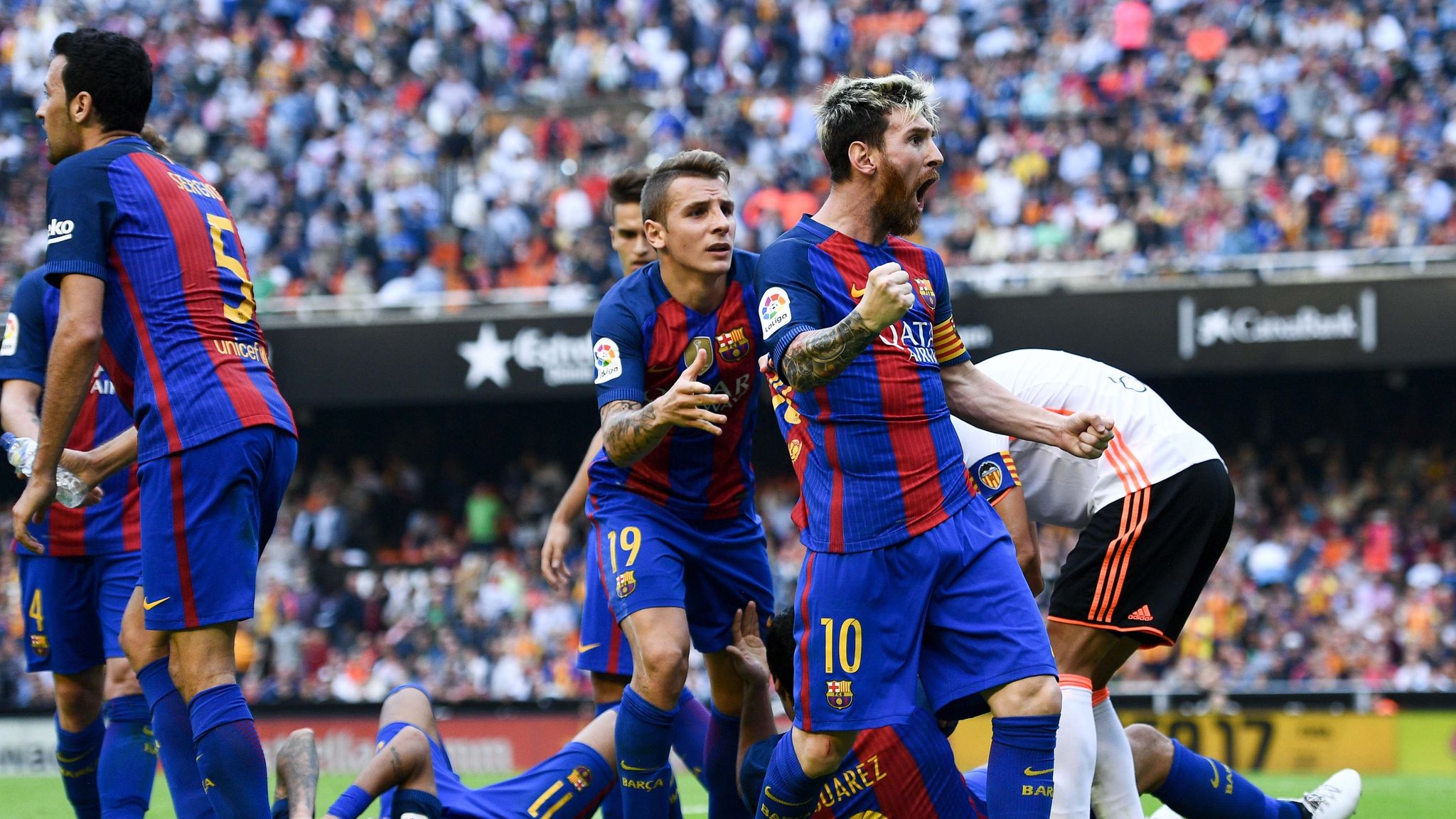 Barcelona face Valencia under fire after shock defeat at Antwerp