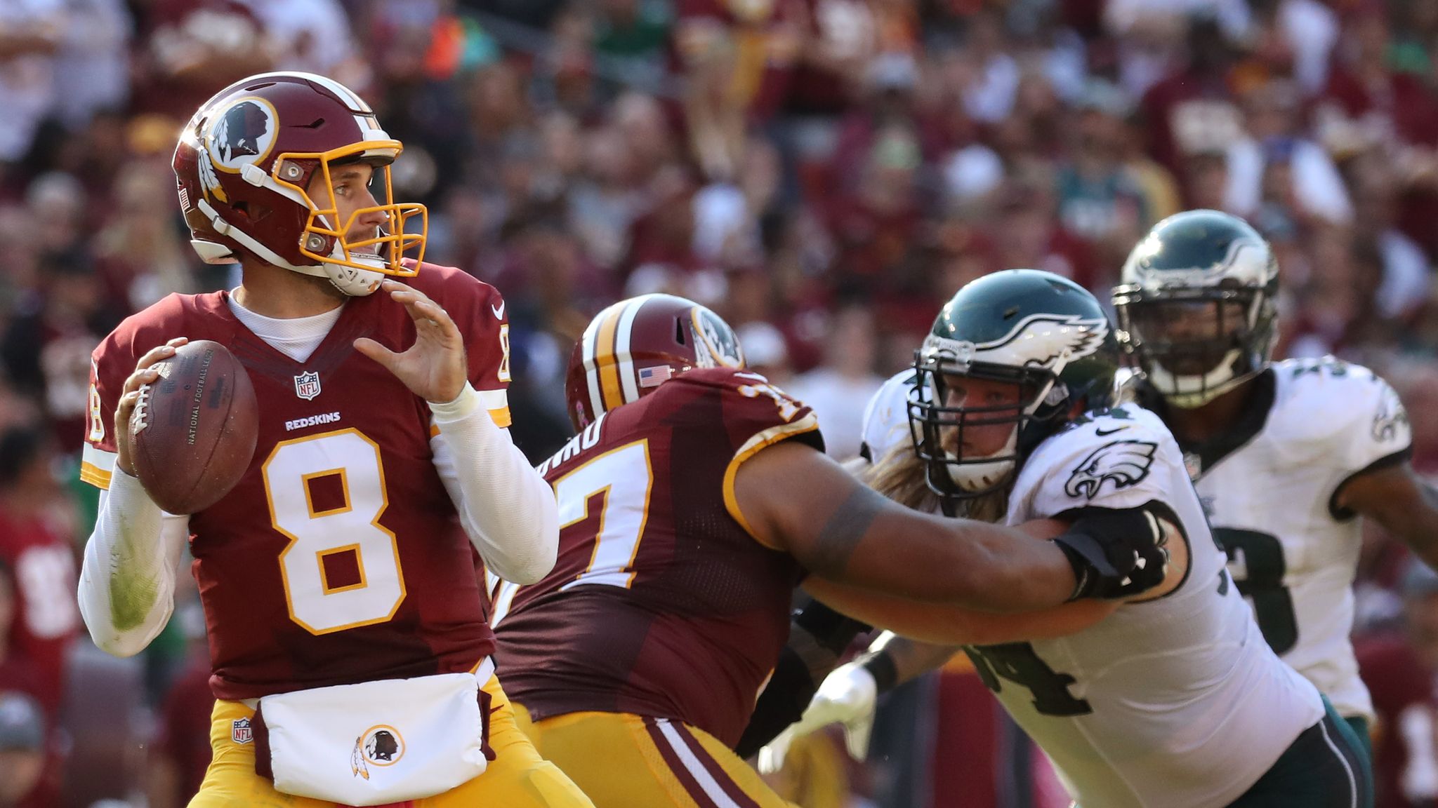 Redskins @ Eagles: Monday Night NFL live on Sky Sports