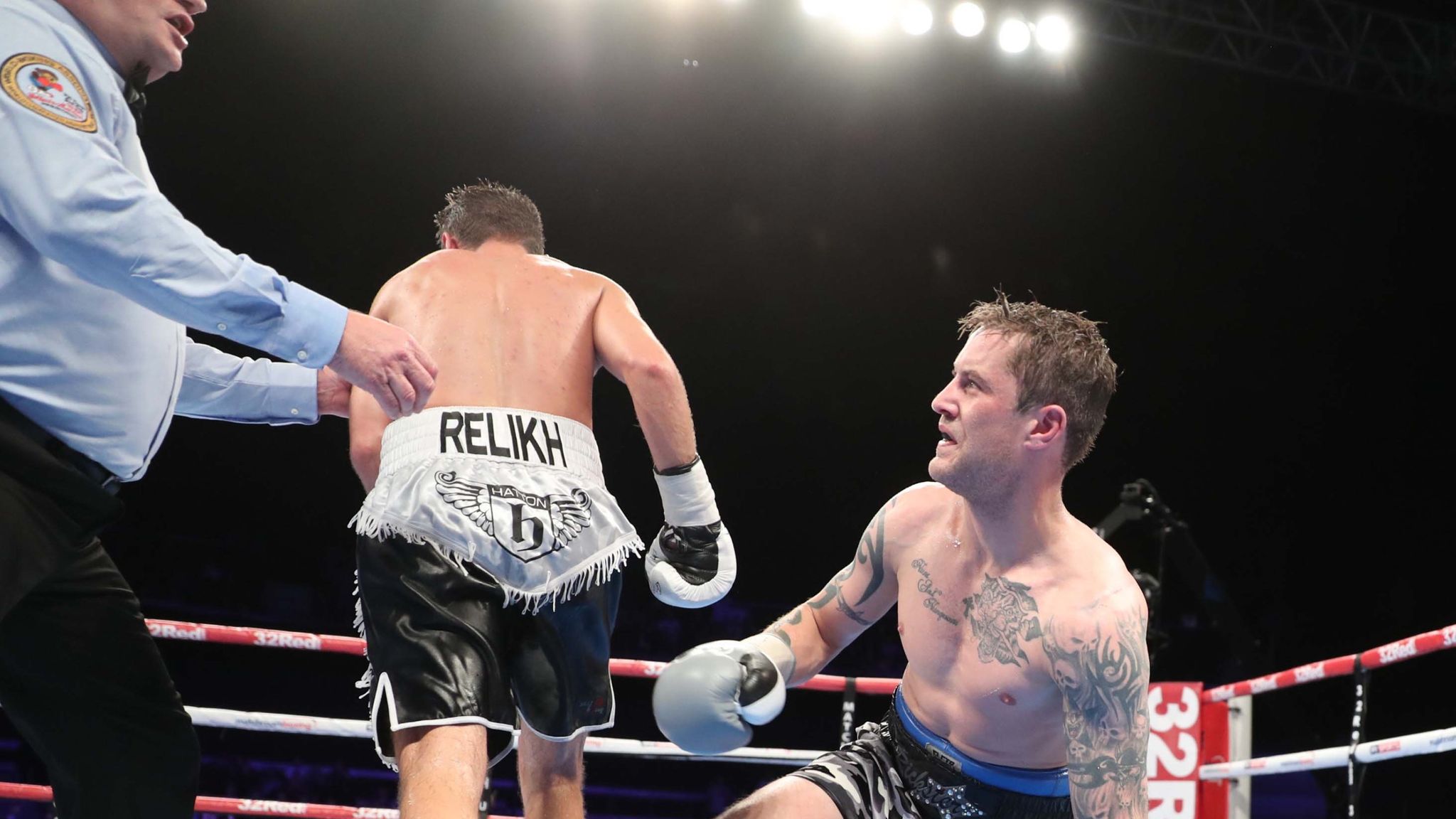 Pro Boxer Ricky B Ricky Hatton says the scoring was 'shocking' as Kyril Relikh lost to ...