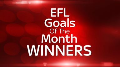 Sky Bet EFL Goal of the Month Winners