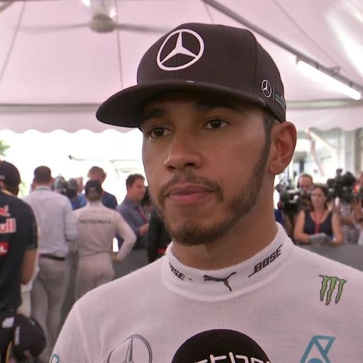 Hamilton lights fuse after blow-out