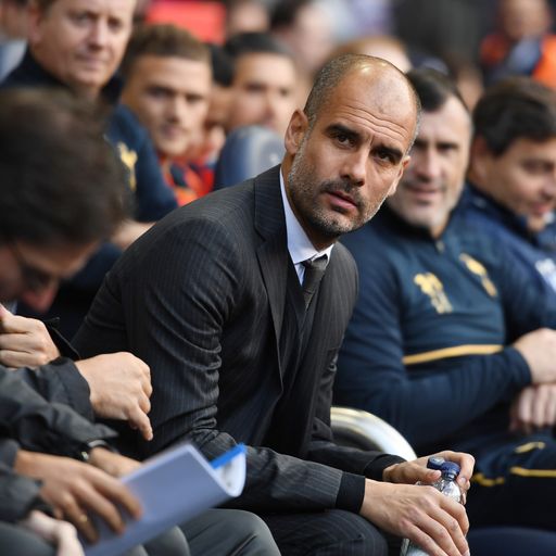 Pep on a Barca mission