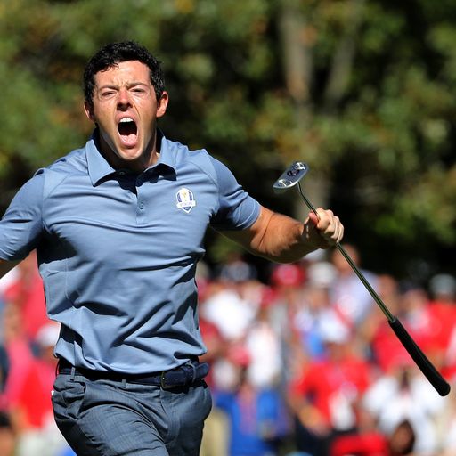 Top five Ryder Cup shots